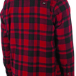 Load image into Gallery viewer, Speed and Strength Black 9 2.0 Moto Shirt Red - Small - Side View