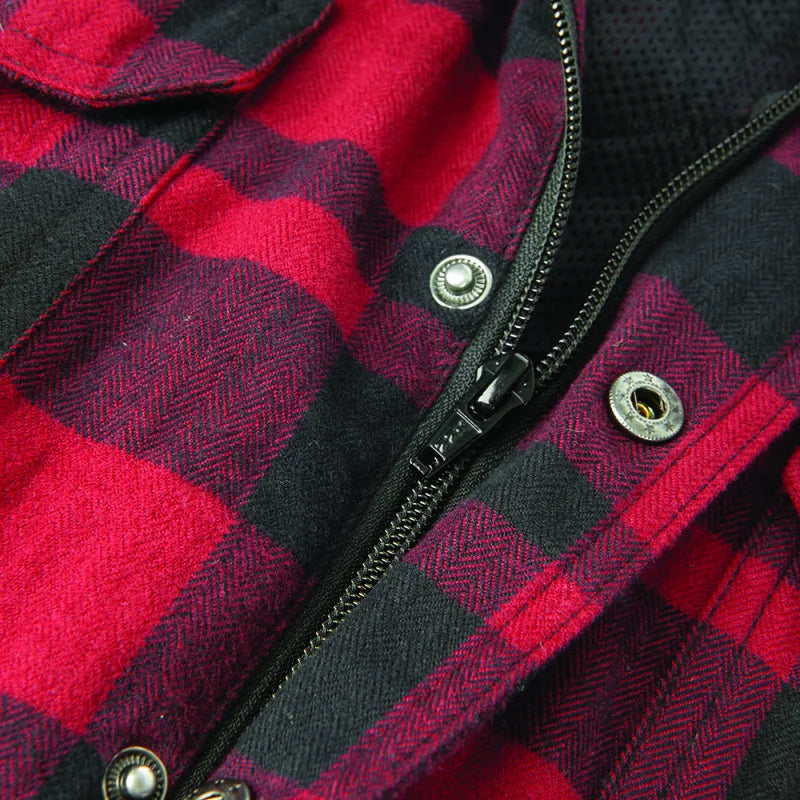 Speed and Strength Black 9 2.0 Moto Shirt Red - Small - Back View