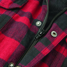 Load image into Gallery viewer, Speed and Strength Black 9 2.0 Moto Shirt Red - Small - Back View