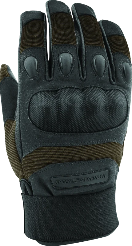 Speed and Strength Call to Arms Gloves Brown- Large