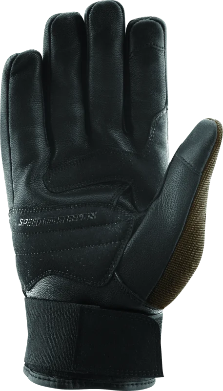 Speed and Strength Call to Arms Gloves Brown - Small - Detail View