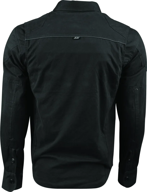 Speed and Strength Call to Arms Moto Shirt Black - Small - Side View