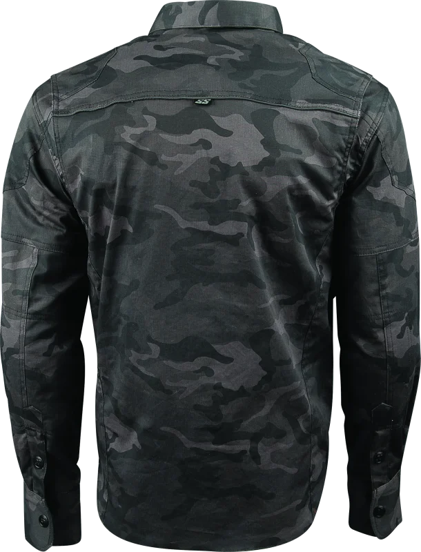 Speed and Strength Call to Arms Moto Shirt Camouflage - Small - Installation View