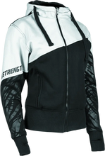 Load image into Gallery viewer, Speed and Strength Cat Outa Hell Hoody White/Black Womens - 4XL