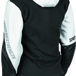 Load image into Gallery viewer, Speed and Strength Cat Outa Hell Hoody White/Black Womens - XS - Side View