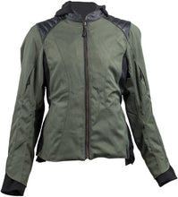 Load image into Gallery viewer, Speed and Strength Daydream Textile Jacket Olive/Black Womens - Small - Detail View