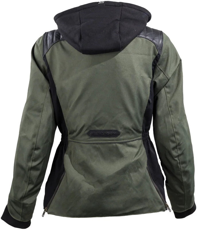 Speed and Strength Daydream Textile Jacket Olive/Black Womens - XS - Main Product View