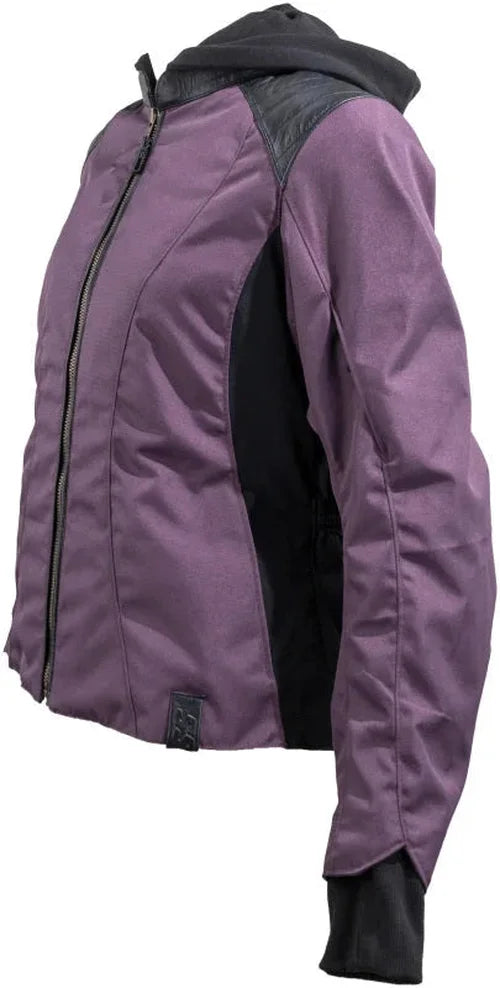Speed and Strength Daydream Textile Jacket Smoked Purple/Black Womens - Small - Side View