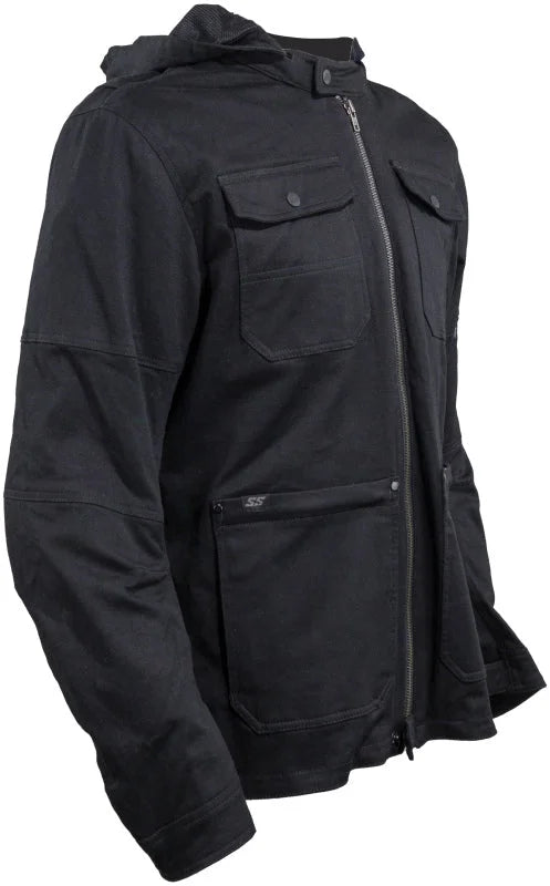 Speed and Strength Dogs Of War 2.0 Textile Jacket Black - Small - Main Product View