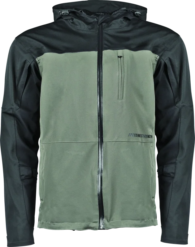Speed and Strength Fame and Fortune Jacket Black/Olive - XL
