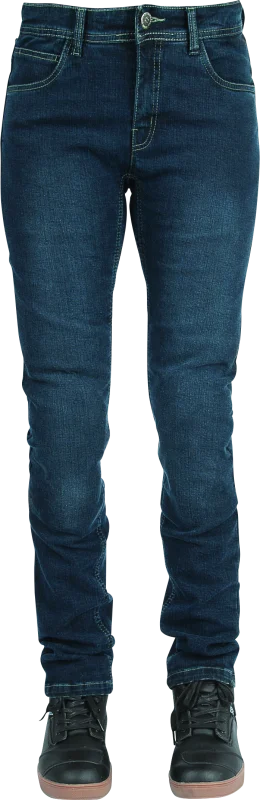 Speed and Strength Fast Times Jeans Denim Blue Womens Size - 4 Regular - Side View