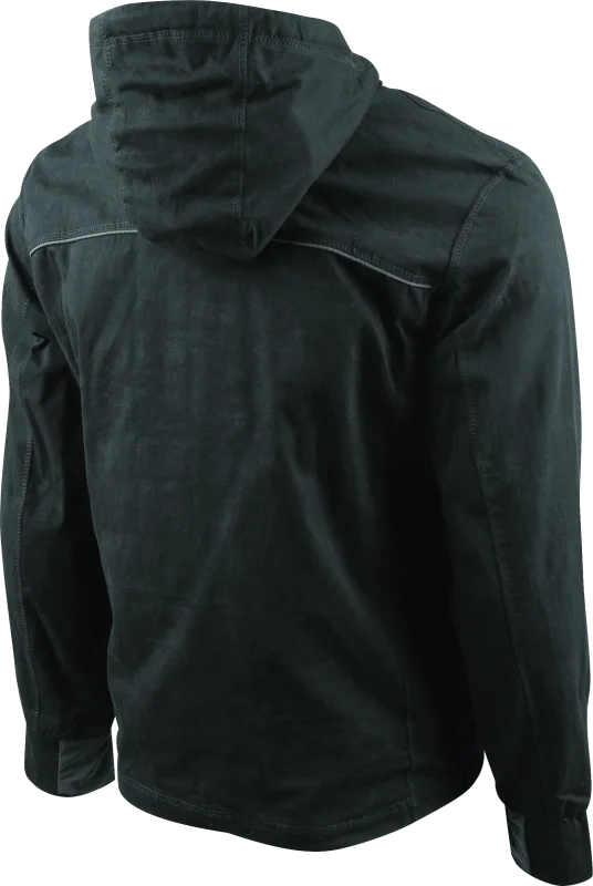 Speed and Strength Go for Broke Armored Hoody Black - Small - Side View