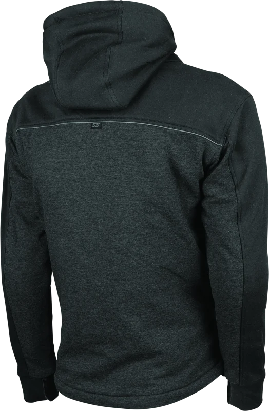 Speed and Strength Hammer Down Armored Hoody Black - Small - Side View