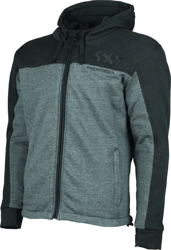Speed and Strength Hammer Down Armored Hoody Black/Grey - 3XL