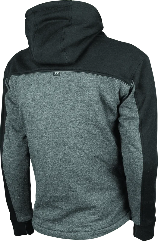 Speed and Strength Hammer Down Armored Hoody Black/Grey - Small - Installation View