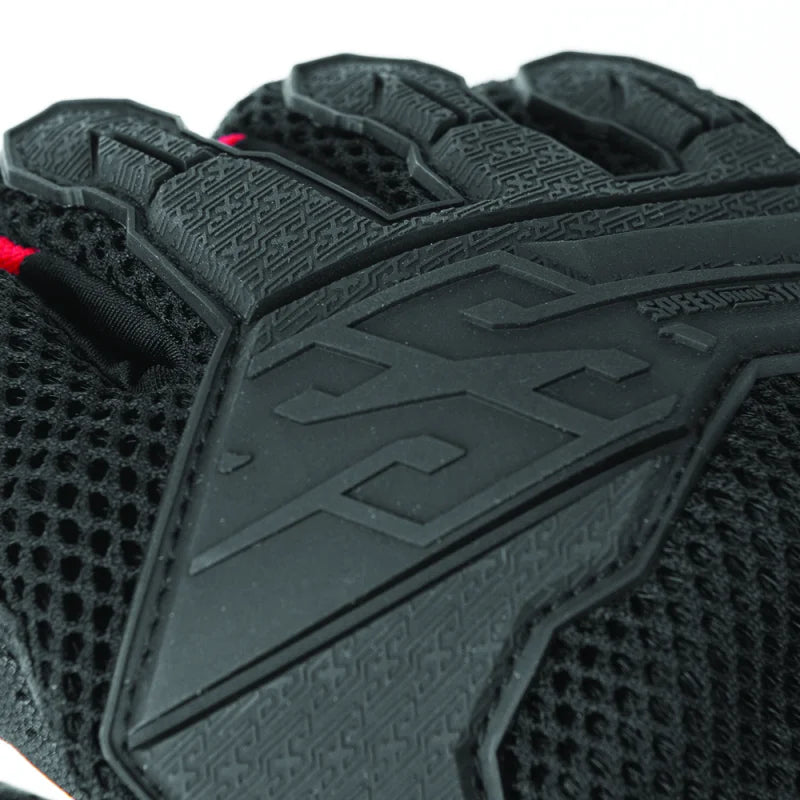 Speed and Strength Lightspeed Mesh Gloves Red - Small - Side View