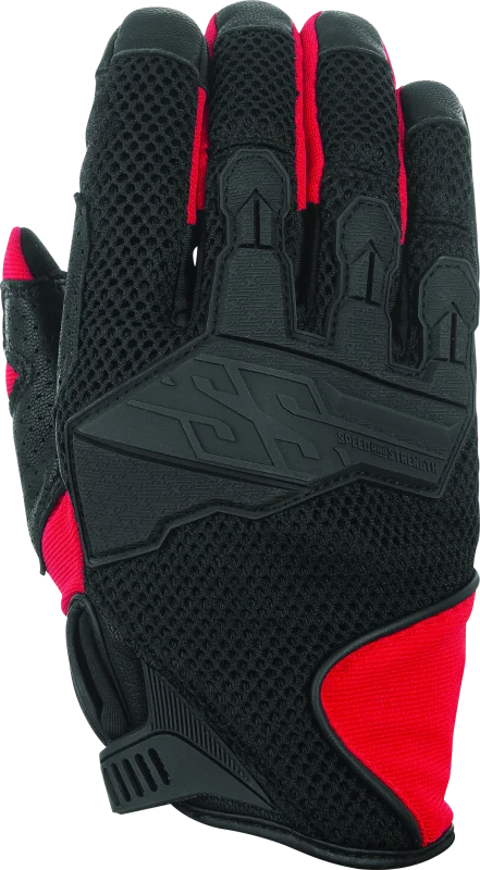 Speed and Strength Lightspeed Mesh Gloves Red - XL