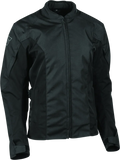 Speed and Strength Mad Dash Jacket Womens Black - Large