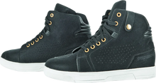 Load image into Gallery viewer, Speed and Strength Mad Dash Leather Shoes Black/White Womens Size - 6 - Side View