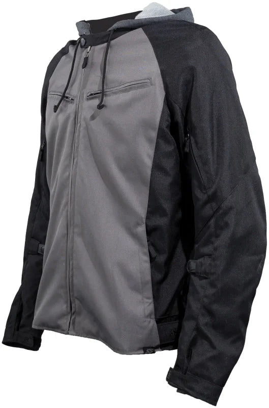 Speed and Strength Off The Chain 3.0 Textile Jacket Charcoal - XL - Side View