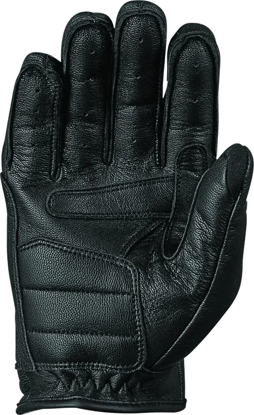Speed and Strength Off the Chain Leather Gloves Black - Small - Side View