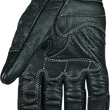 Load image into Gallery viewer, Speed and Strength Rust and Redemption Leather Gloves Black - Small - Side View