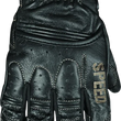 Load image into Gallery viewer, Speed and Strength Rust and Redemption Leather Gloves Black - Medium
