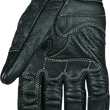 Load image into Gallery viewer, Speed and Strength Rust and Redemption Leather Gloves Black - Small - Side View
