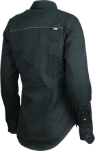 Load image into Gallery viewer, Speed and Strength Speed Society Armored Moto Shirt Black Womens - XS - Side View