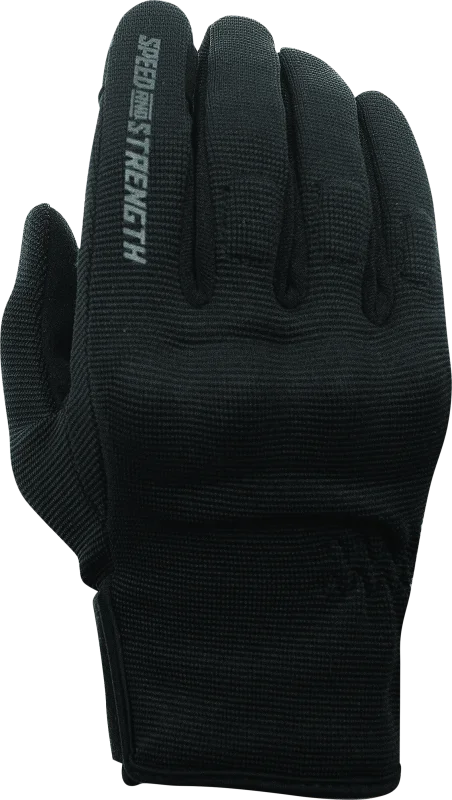 Speed and Strength Speed Society Gloves Black Womens - XL