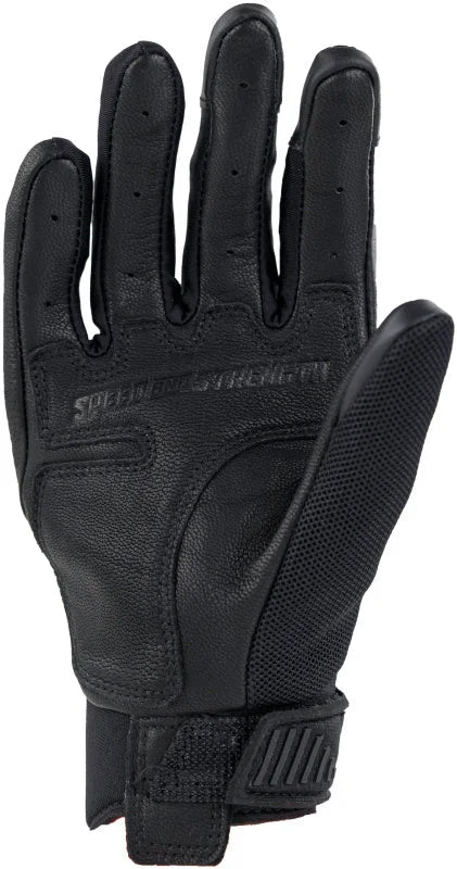 Speed and Strength Starstruck Mesh Gloves Black Womens - XL - Side View