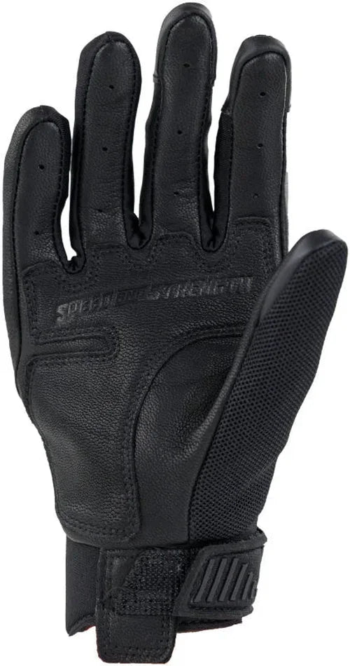Speed and Strength Starstruck Mesh Gloves Black Womens - Medium - Side View