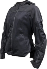 Load image into Gallery viewer, Speed and Strength Starstruck Mesh Jacket Black Womens - Small - Main Product View