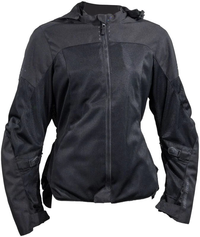 Speed and Strength Starstruck Mesh Jacket Black Womens - Small - Detail View