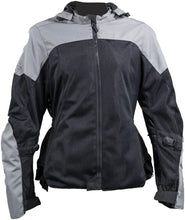 Load image into Gallery viewer, Speed and Strength Starstruck Mesh Jacket Grey/Black Womens - 2XL - Side View