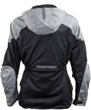 Load image into Gallery viewer, Speed and Strength Starstruck Mesh Jacket Grey/Black Womens - XL - Detail View