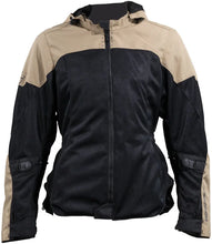 Load image into Gallery viewer, Speed and Strength Starstruck Mesh Jacket Trench Tan/Black Womens - Medium - Side View