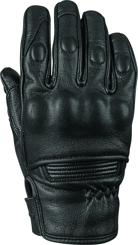 Speed and Strength Throttle Body Leather Glove Black Womens - XS - Main Product View