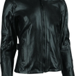 Load image into Gallery viewer, Speed and Strength Throttle Body Leather Jacket Black Womens - Medium - Side View