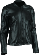 Load image into Gallery viewer, Speed and Strength Throttle Body Leather Jacket Black Womens - Medium - Side View