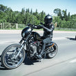 Load image into Gallery viewer, Speed and Strength Throttle Body Leather Jacket Black Womens - XS - Installation View