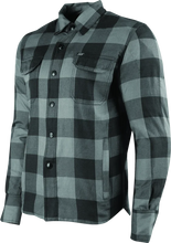 Load image into Gallery viewer, Speed and Strength True Grit Armored Moto Shirt Grey - 4XL - Main Product View