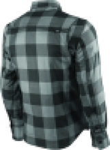 Load image into Gallery viewer, Speed and Strength True Grit Armored Moto Shirt Grey - 4XL - Side View