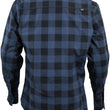 Load image into Gallery viewer, Speed and Strength True Grit Armored Motoshirt Navy/Black - Medium - Main Product View