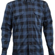 Load image into Gallery viewer, Speed and Strength True Grit Armored Motoshirt Navy/Black - Medium - Detail View