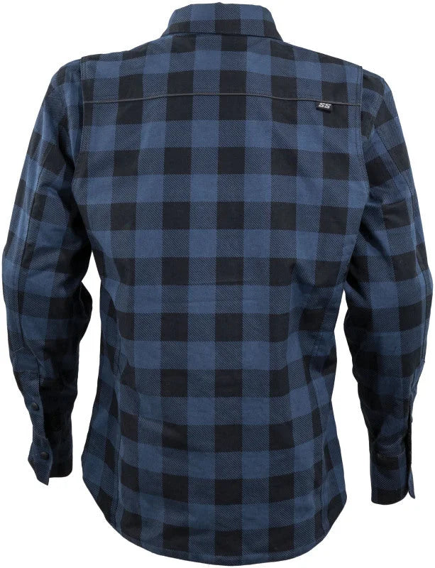 Speed and Strength True Grit Armored Motoshirt Navy/Black - Small - Main Product View