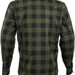 Load image into Gallery viewer, Speed and Strength True Grit Armored Motoshirt Olive/Black - Large - Main Product View