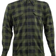 Load image into Gallery viewer, Speed and Strength True Grit Armored Motoshirt Olive/Black - XL - Detail View