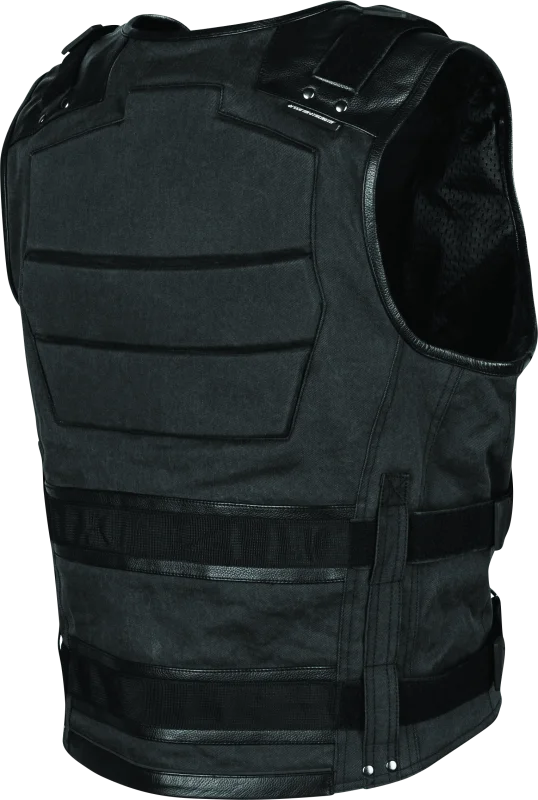 Speed and Strength True Grit Armored Vest Black - Small - Side View