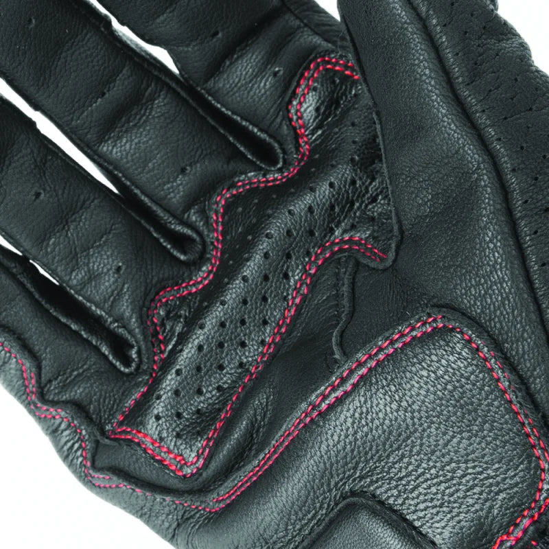 Speed and Strength Twist of Fate Leather Gloves Black/Red - Small - Installation View